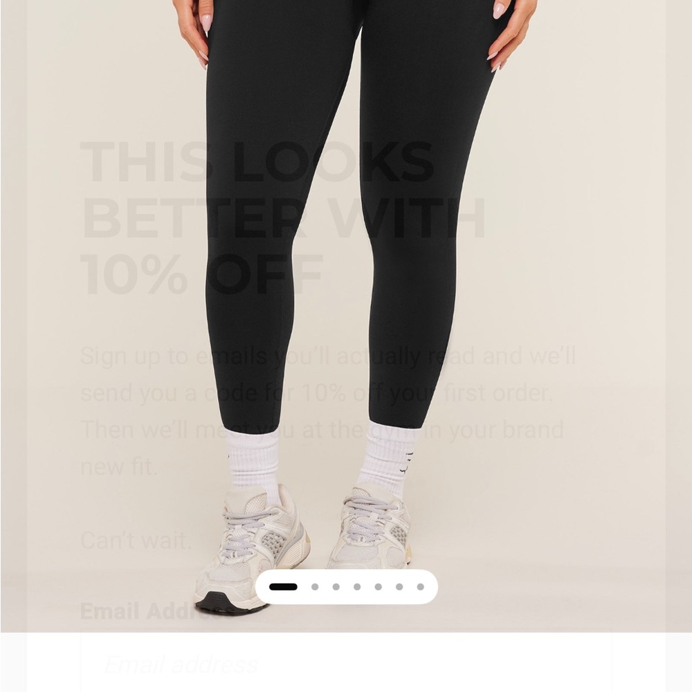 Gymshark Lift Seamless Leggings - Black
